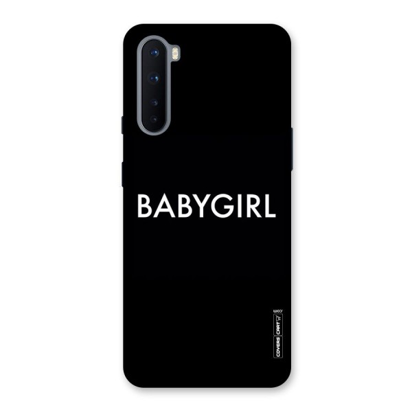 Baby Girl Back Case for OnePlus Nord