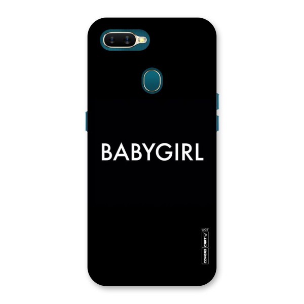 Baby Girl Back Case for Oppo A12