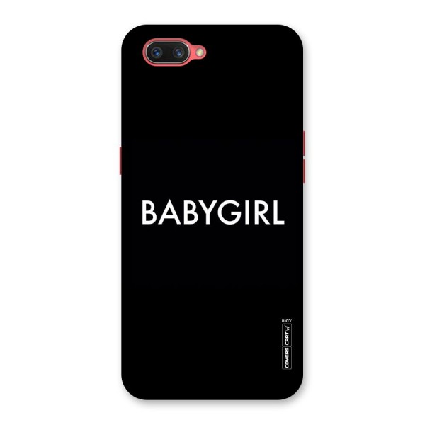 Baby Girl Back Case for Oppo A3s