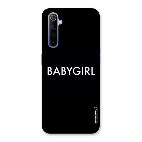 Baby Girl Back Case for Realme 6