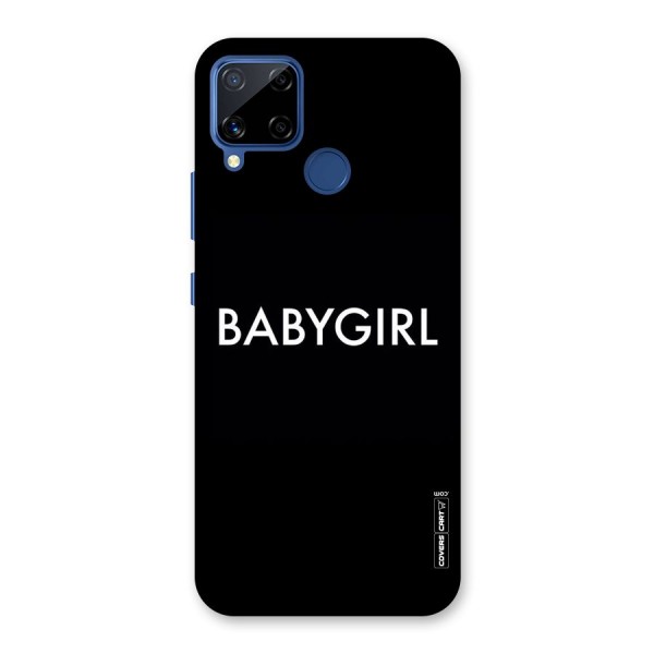 Baby Girl Back Case for Realme C12