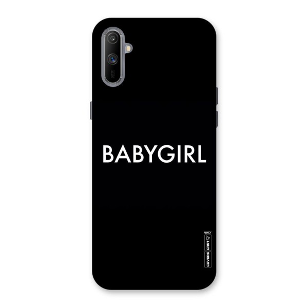 Baby Girl Back Case for Realme C3