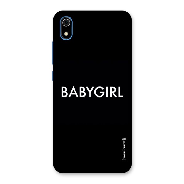 Baby Girl Back Case for Redmi 7A