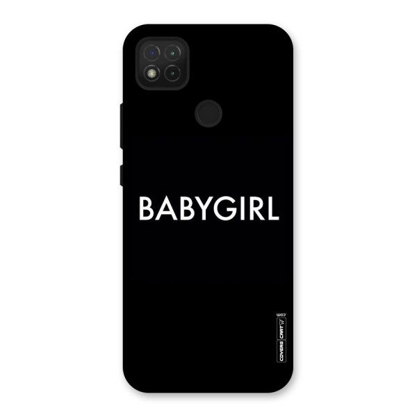 Baby Girl Back Case for Redmi 9