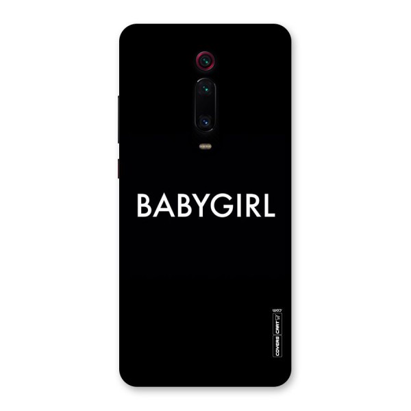 Baby Girl Back Case for Redmi K20 Pro