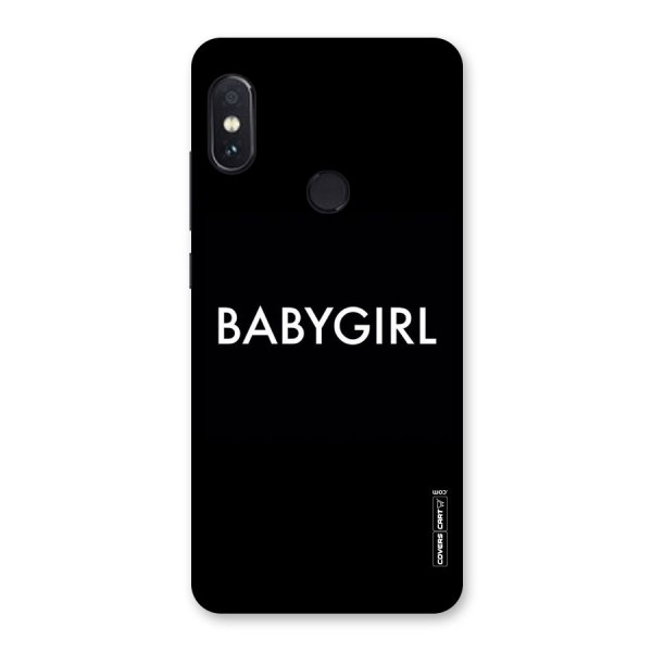 Baby Girl Back Case for Redmi Note 5 Pro