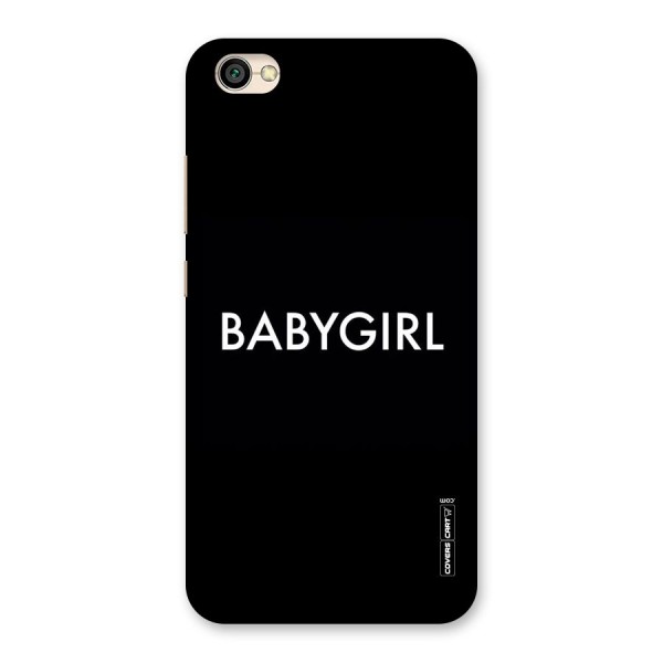 Baby Girl Back Case for Redmi Y1 Lite