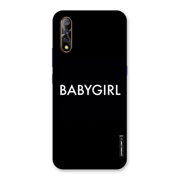 Baby Girl Back Case for Vivo S1