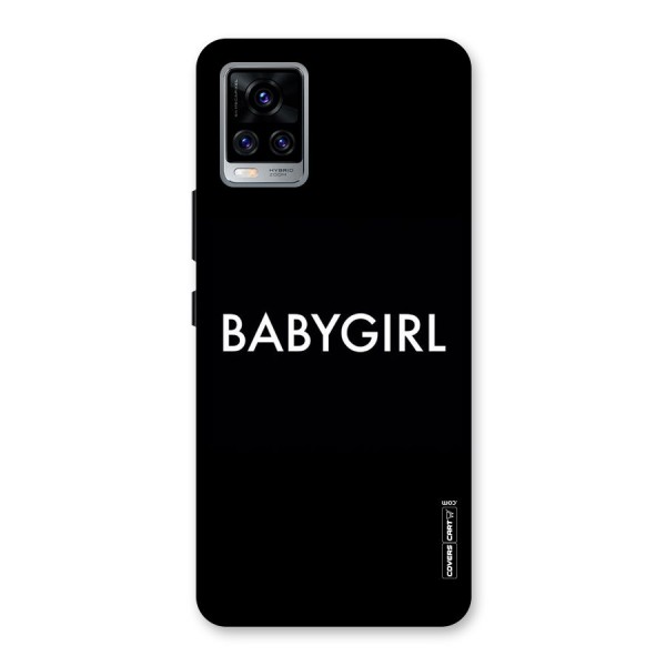 Baby Girl Back Case for Vivo V20 Pro