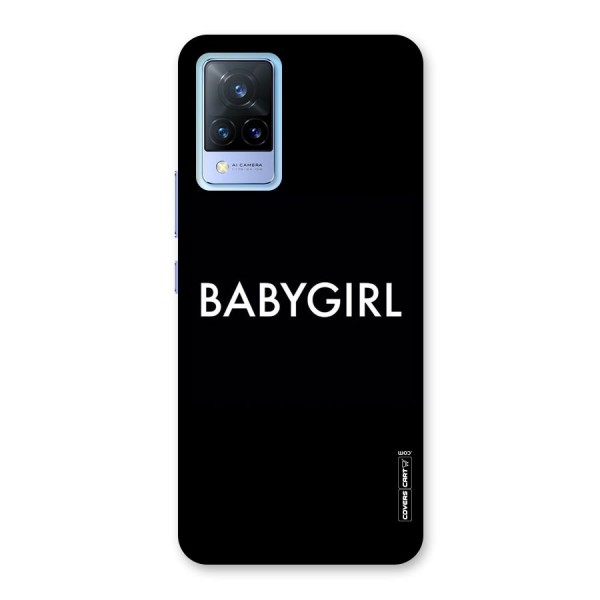 Baby Girl Back Case for Vivo V21 5G