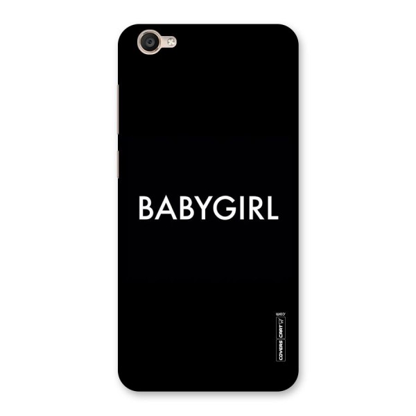 Baby Girl Back Case for Vivo Y55s