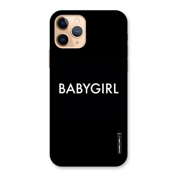 Baby Girl Back Case for iPhone 11 Pro