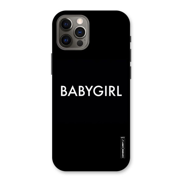 Baby Girl Back Case for iPhone 12 Pro