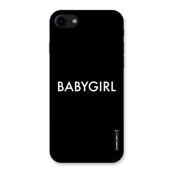 Baby Girl Back Case for iPhone SE 2020