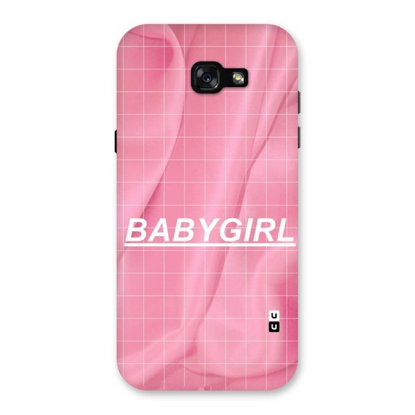 Baby Girl Check Back Case for Galaxy A7 (2017)