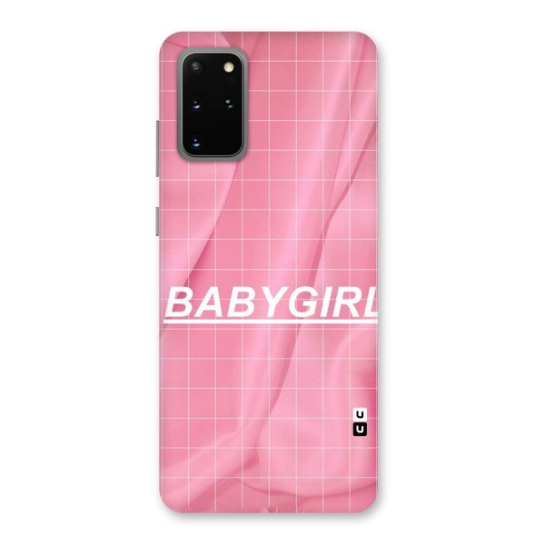 Baby Girl Check Back Case for Galaxy S20 Plus