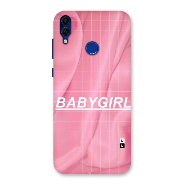 Baby Girl Check Back Case for Honor 8C