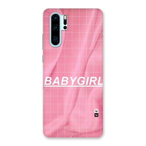 Baby Girl Check Back Case for Huawei P30 Pro