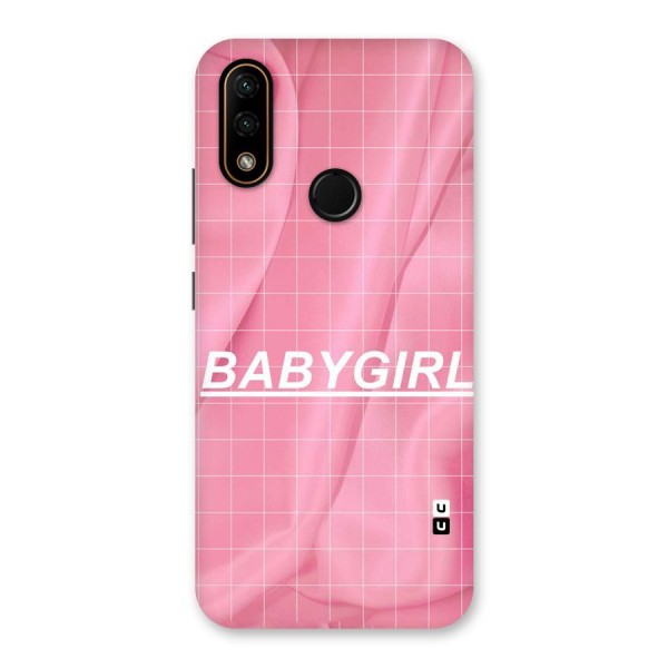 Baby Girl Check Back Case for Lenovo A6 Note