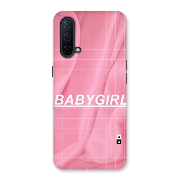 Baby Girl Check Back Case for OnePlus Nord CE 5G