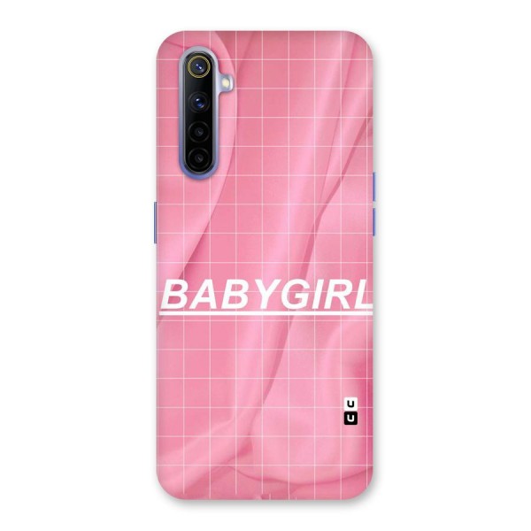 Baby Girl Check Back Case for Realme 6