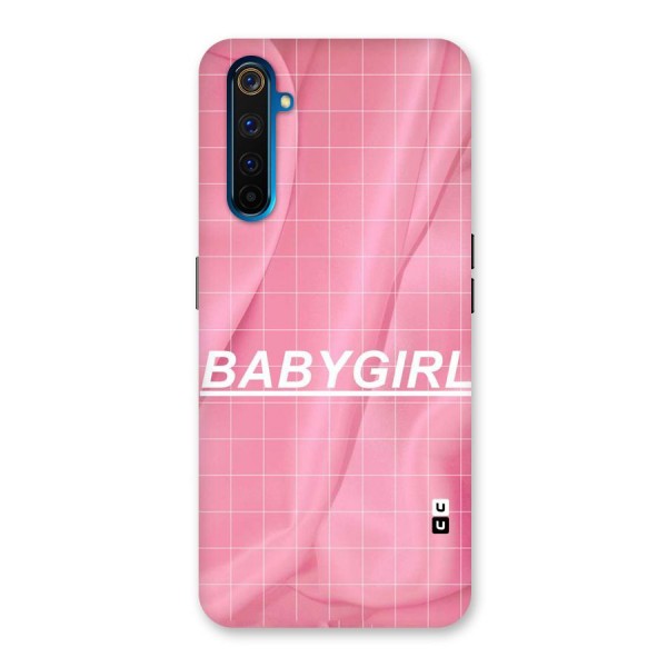 Baby Girl Check Back Case for Realme 6 Pro