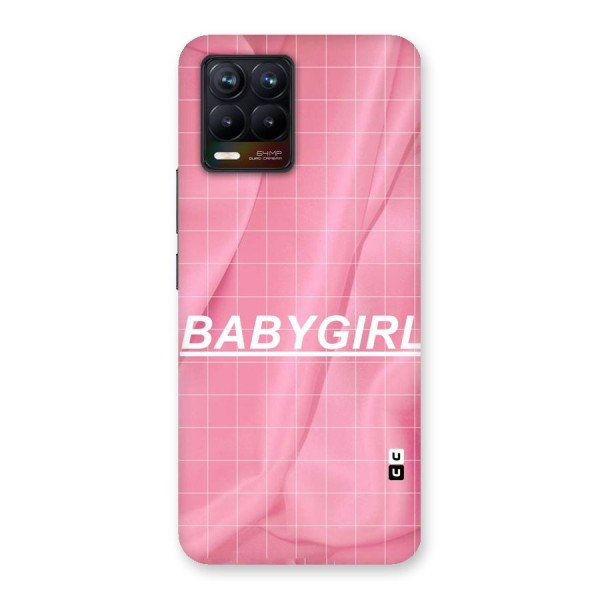 Baby Girl Check Back Case for Realme 8