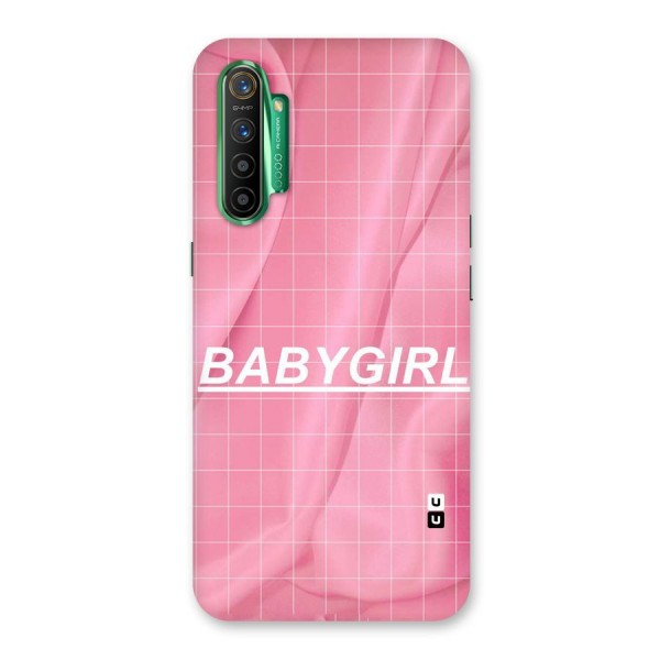 Baby Girl Check Back Case for Realme X2