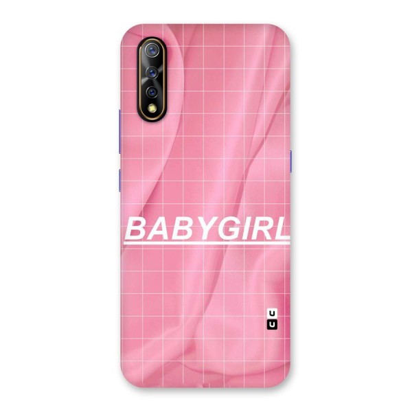 Baby Girl Check Back Case for Vivo S1