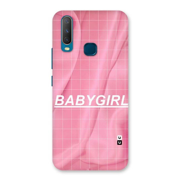 Baby Girl Check Back Case for Vivo U10