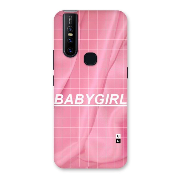 Baby Girl Check Back Case for Vivo V15