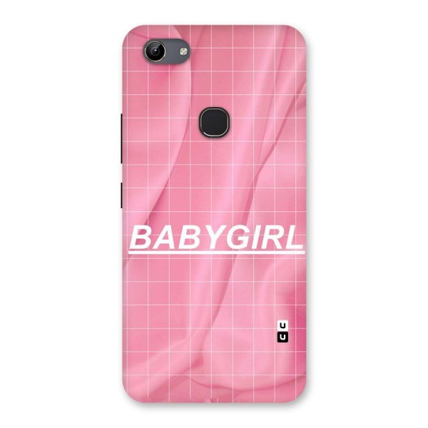 Baby Girl Check Back Case for Vivo Y81