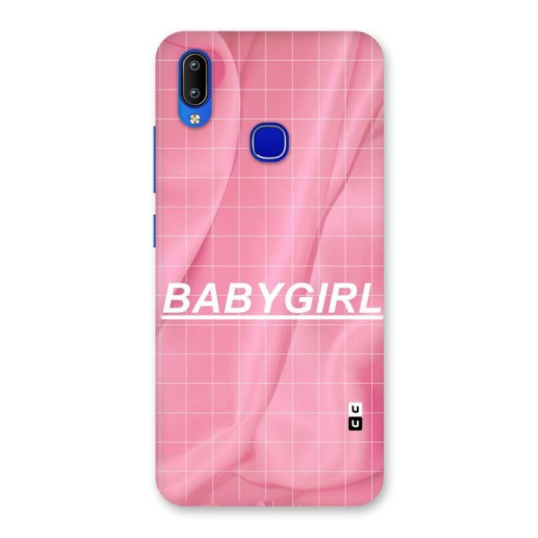 Baby Girl Check Back Case for Vivo Y91