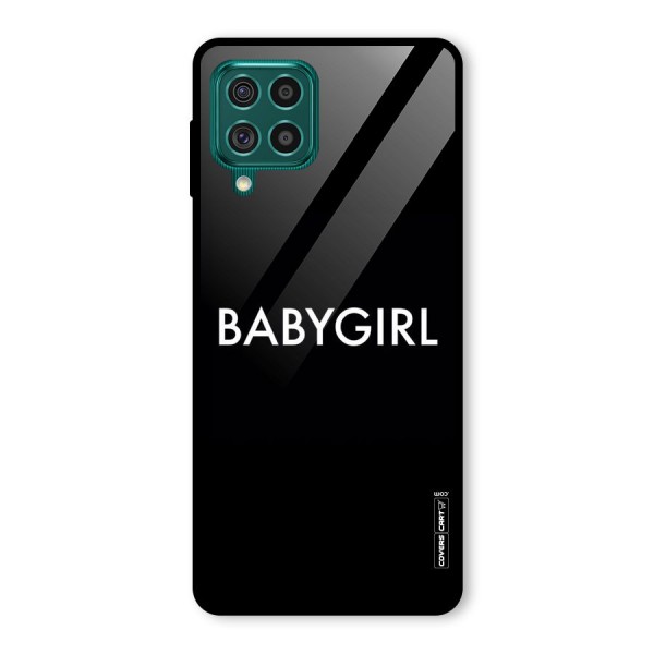 Baby Girl Glass Back Case for Galaxy F62