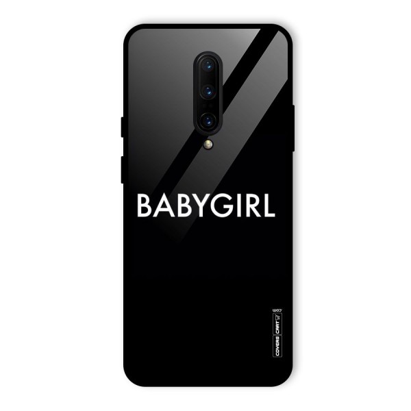 Baby Girl Glass Back Case for OnePlus 7 Pro