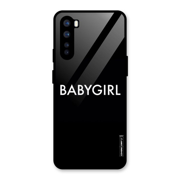 Baby Girl Glass Back Case for OnePlus Nord