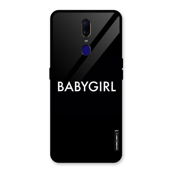 Baby Girl Glass Back Case for Oppo F11