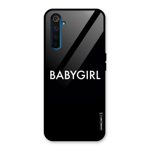 Baby Girl Glass Back Case for Realme 6 Pro