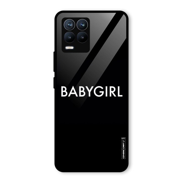 Baby Girl Glass Back Case for Realme 8