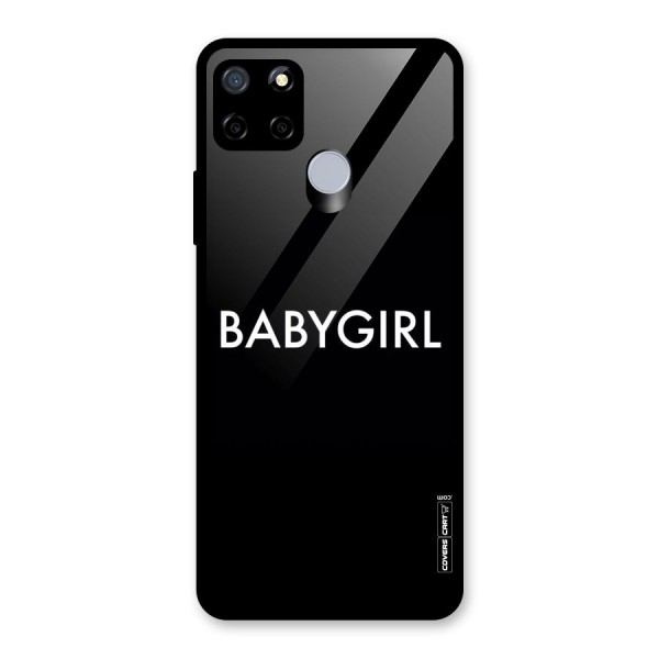 Baby Girl Glass Back Case for Realme C12