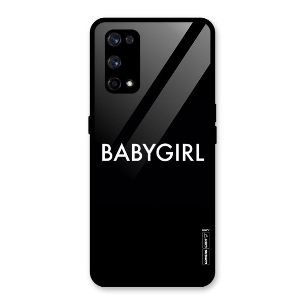 Baby Girl Glass Back Case for Realme X7 Pro