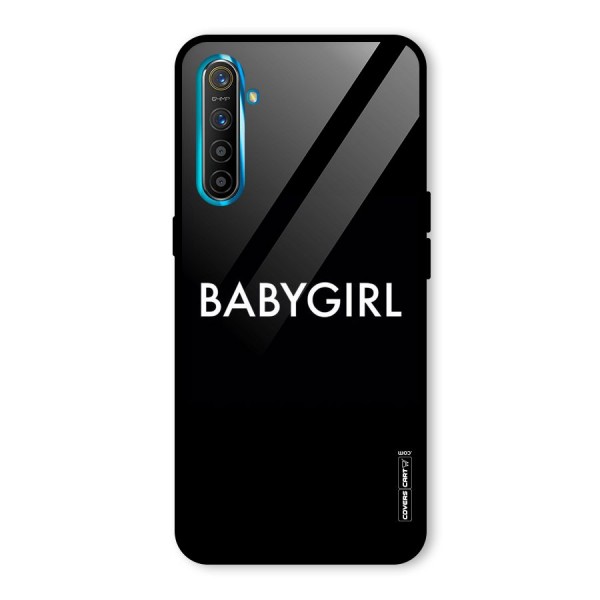 Baby Girl Glass Back Case for Realme XT