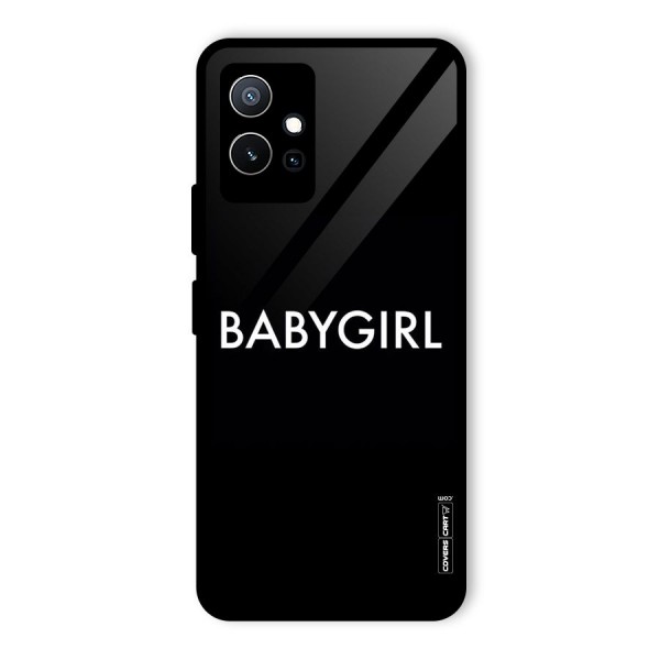 Baby Girl Glass Back Case for Vivo T1 5G