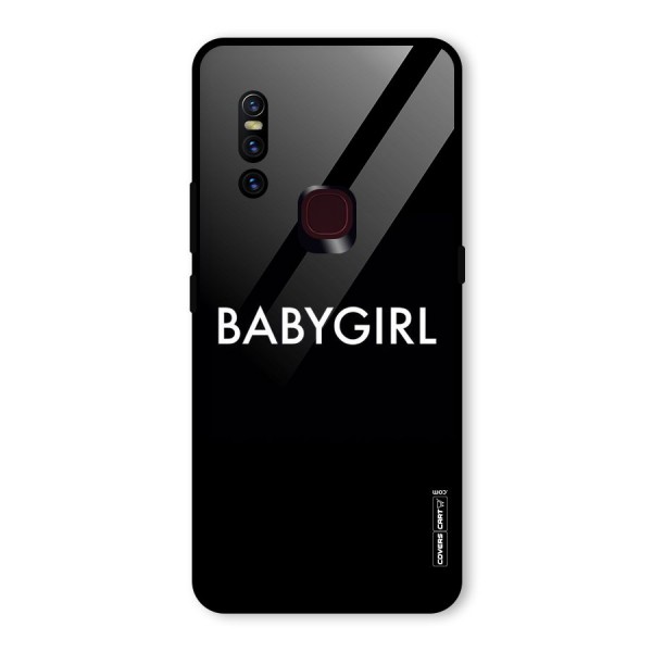 Baby Girl Glass Back Case for Vivo V15