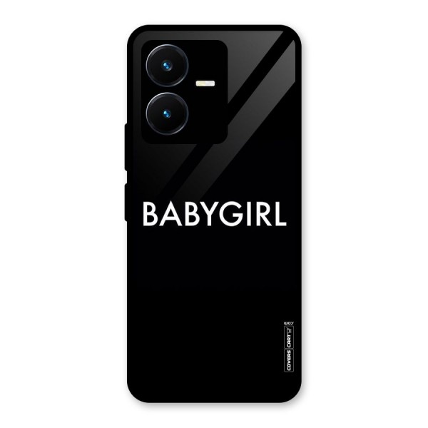 Baby Girl Glass Back Case for Vivo Y22