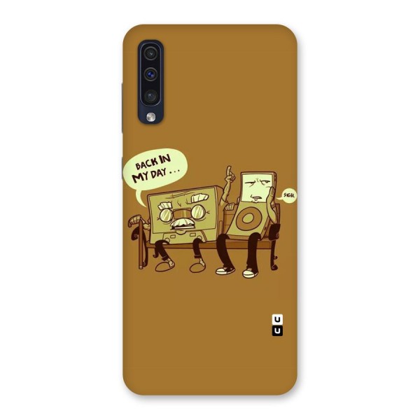 Back In Day Casette Back Case for Galaxy A50