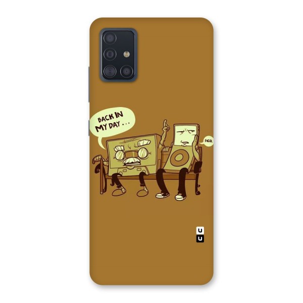 Back In Day Casette Back Case for Galaxy A51