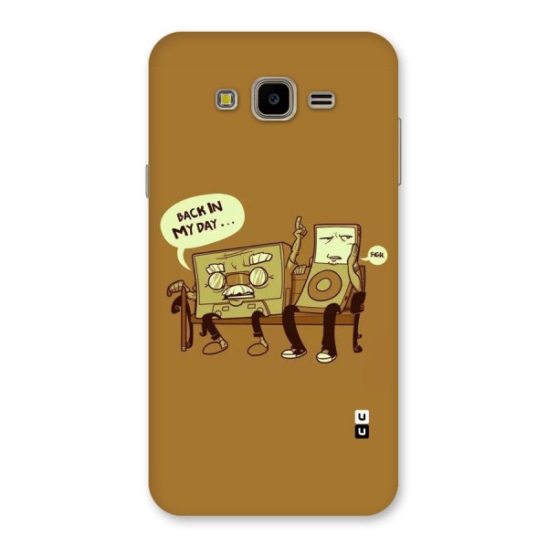 Back In Day Casette Back Case for Galaxy J7 Nxt