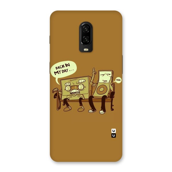 Back In Day Casette Back Case for OnePlus 6T