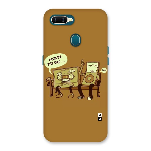 Back In Day Casette Back Case for Oppo A12